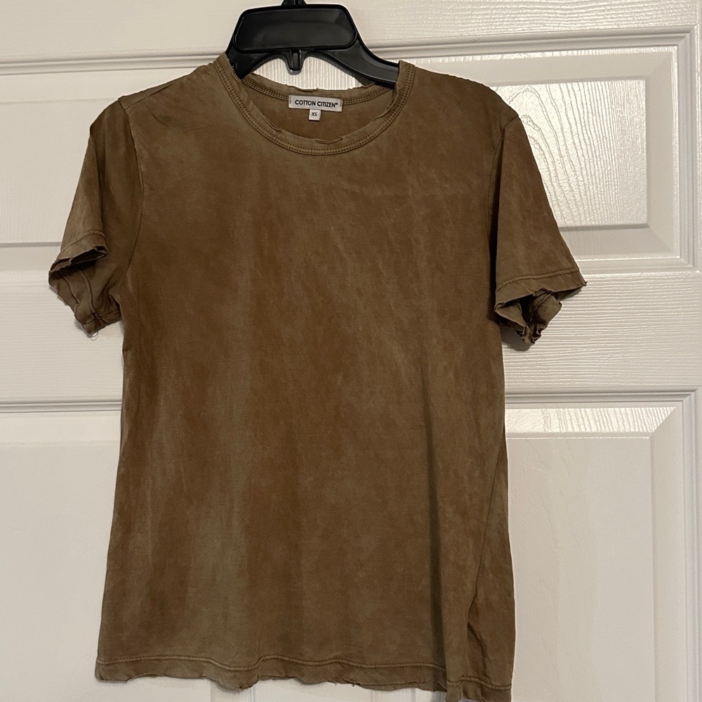 Cotton Citizen Standard Vintage Toffee Tee, Size Xsmall